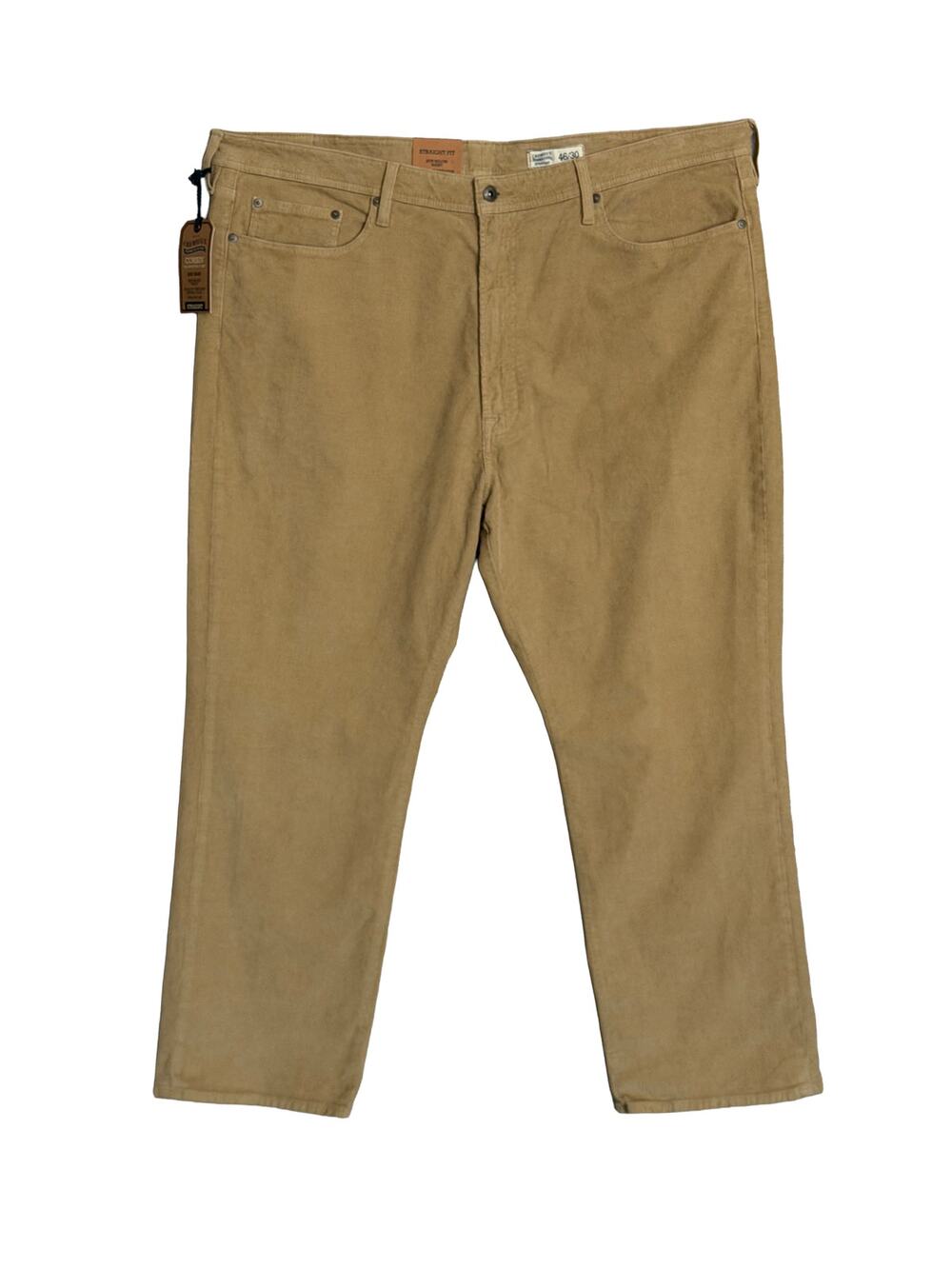 Daniel Cremieux Corduroy Pants Men's 46"x30" Straight Fit Stretch Wheat NWT